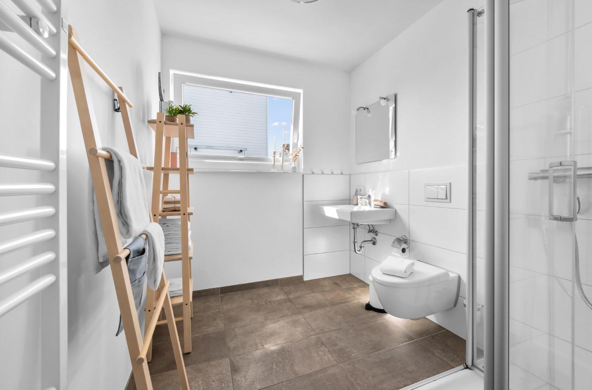 Triton: Meerblick, Sauna, Dachterrasse Olpenitz Esterno foto