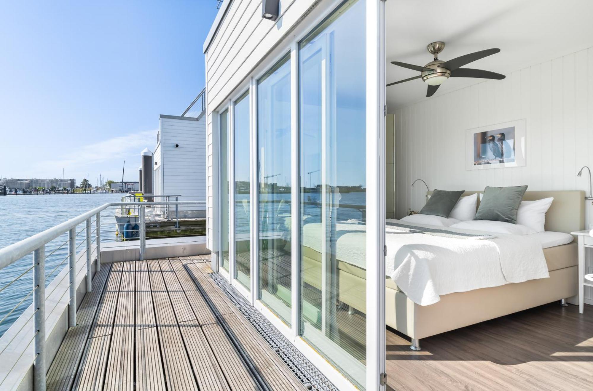 Triton: Meerblick, Sauna, Dachterrasse Olpenitz Esterno foto
