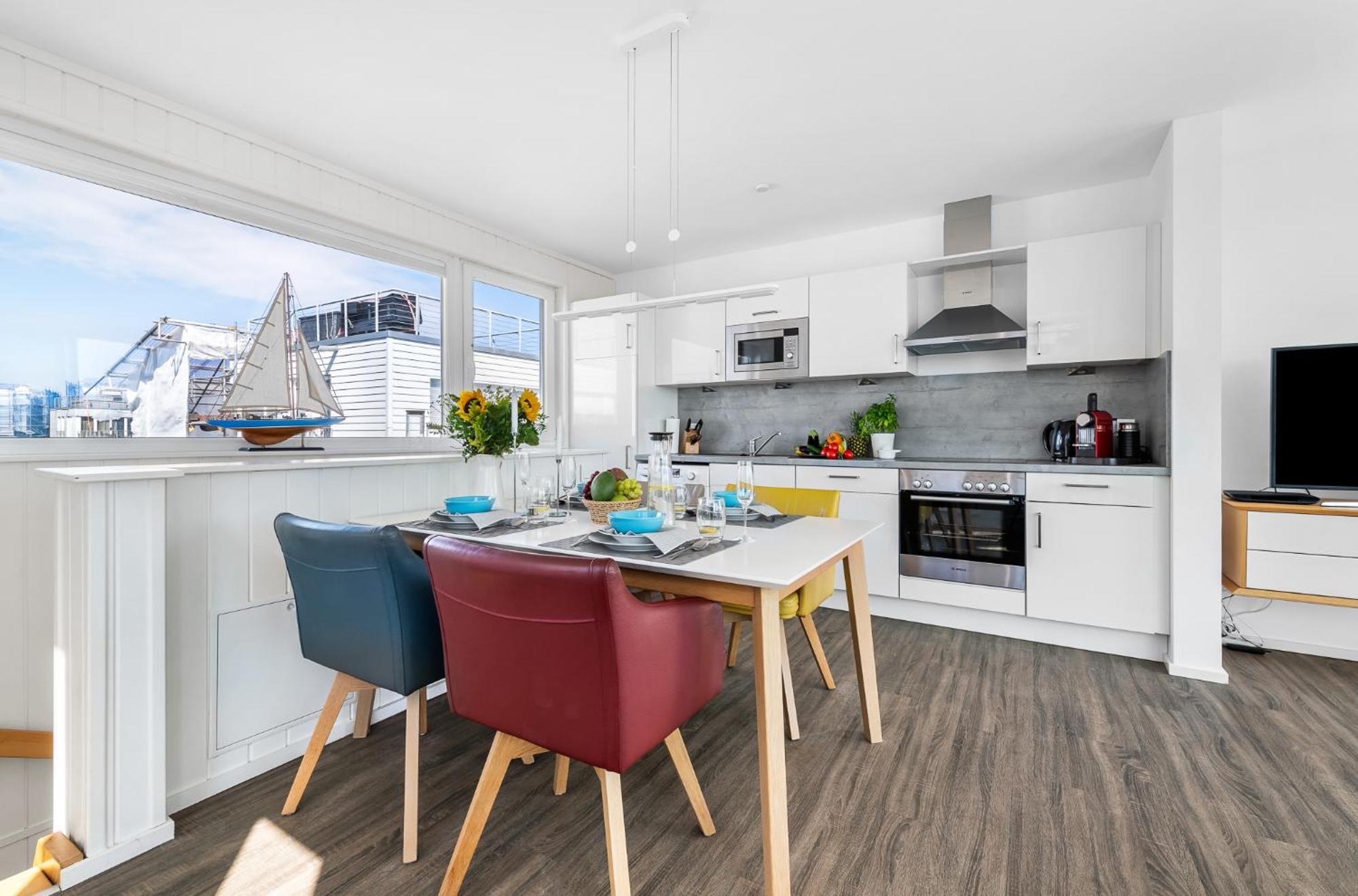 Triton: Meerblick, Sauna, Dachterrasse Olpenitz Esterno foto