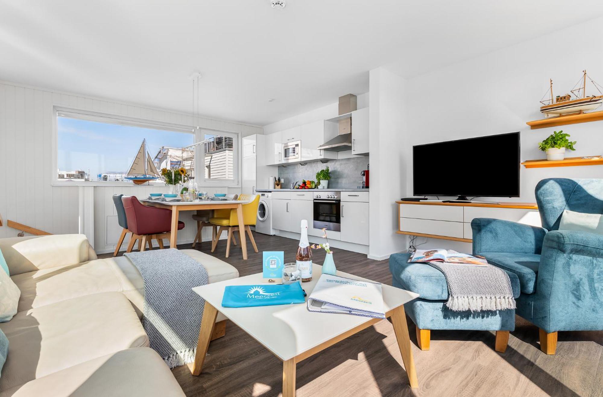 Triton: Meerblick, Sauna, Dachterrasse Olpenitz Esterno foto